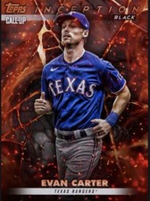 [DIGITAL] Topps Bunt - Evan Carter - Inception Black 23 S1 - Fire Base