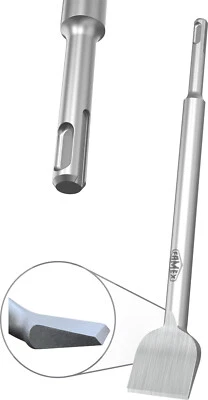 FAMEX 8341 Fliesenmeissel SDS-Plus 40x250 mm abgewinkelt gebogen Meissel Meißel