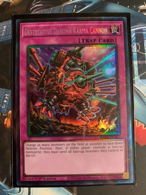 Destructive Daruma Karma Cannon (PCR) - Quarter Century Stampede