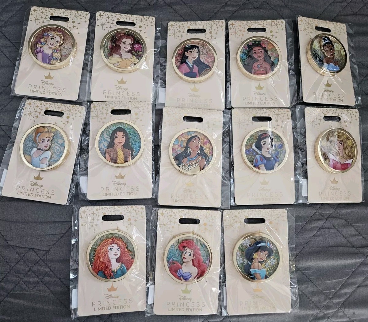 Disney WDI D23 Expo 2024 Princess Glitter LE 400 Pin