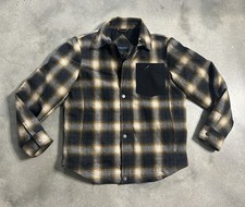 NWOT Pendleton Two-Layer Wool Blend Shirt Jacket Quilted Plaid Sz M