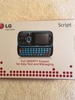 LG Script 265 Cell Phone User Guide and USB Data Cable (K21) (NOT THE PHONE)