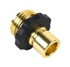 EXPERT GARDENER Metal Male Quick-Connect for Garden Hose