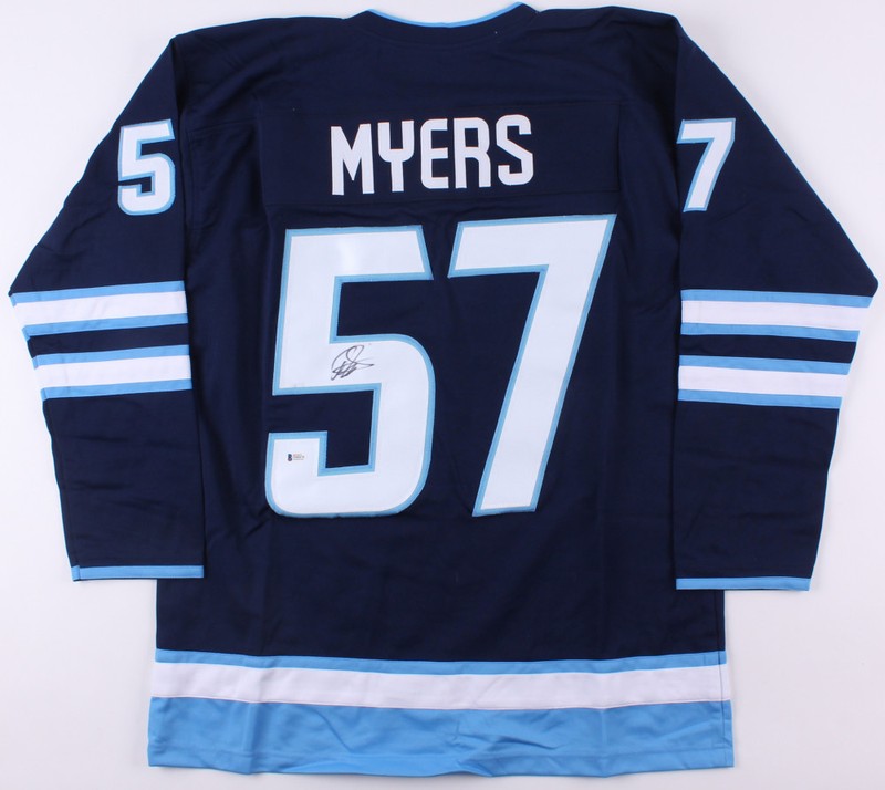 Tyler Myers Signed Winnipeg Jets Jersey (Beckett COA ) NHL career 2009–present