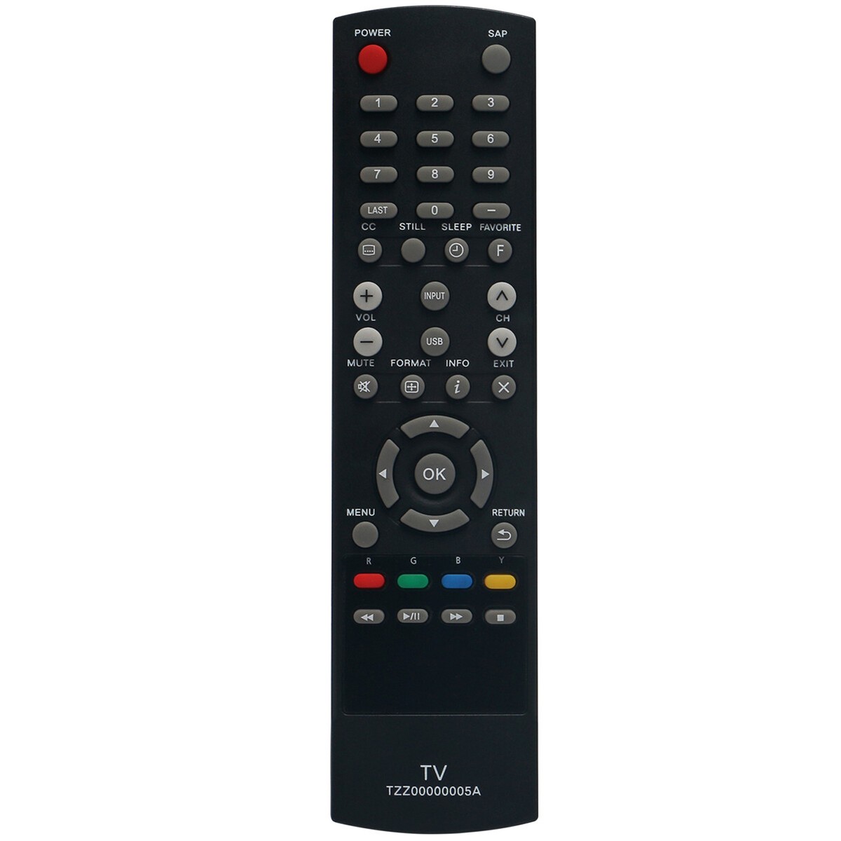 TZZ00000005A Replace Remote Control for Panasonic Viera TV TC
