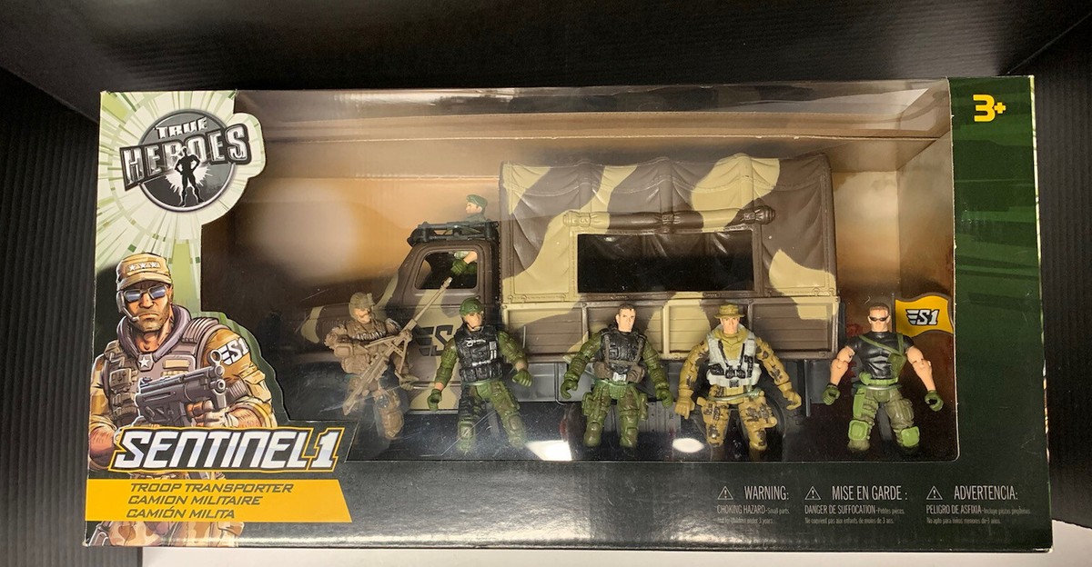 TRUE HEROES SENTINEL 1 TROOP TRANSPORTER & ARMORED ASSAULT VEHICLE