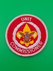 Unit Commissioner Red Patch BSA Scouts America NEW