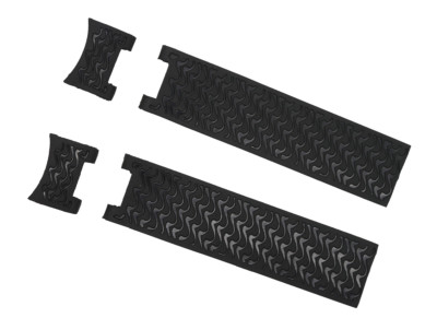 22mm Rubber Diver Black Watch Strap Band For ULYSSE NARDIN MARINE DIVER 
