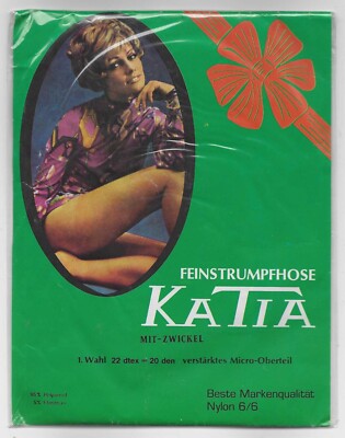 Katia Feinstrumpfhose, Gr. 42-44, 20 den / Perle / Vintage ** NEU / OVP **