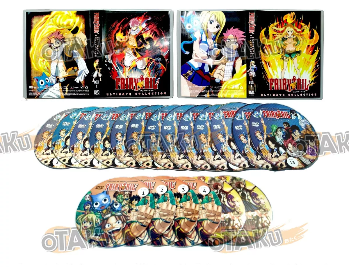 FAIRY TAIL - ANIME TV DVD (1-328 EPS+2 MOVIES+9 OVA) (ENG DUB) SHIP FROM US