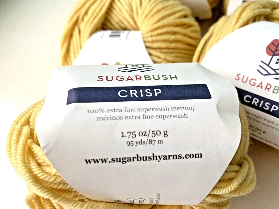 5 - Fios Sugar Bush - CRISP - #2003 Brenton Bege - DK Merino - 95 jardas/50g - Imagem 4 de 4