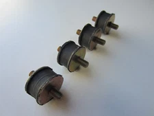 4 NORTON COMMANDO GAS TANK HEAD STEADY EXHAUST RUBBER MOUNTING 1968-75 06-0622