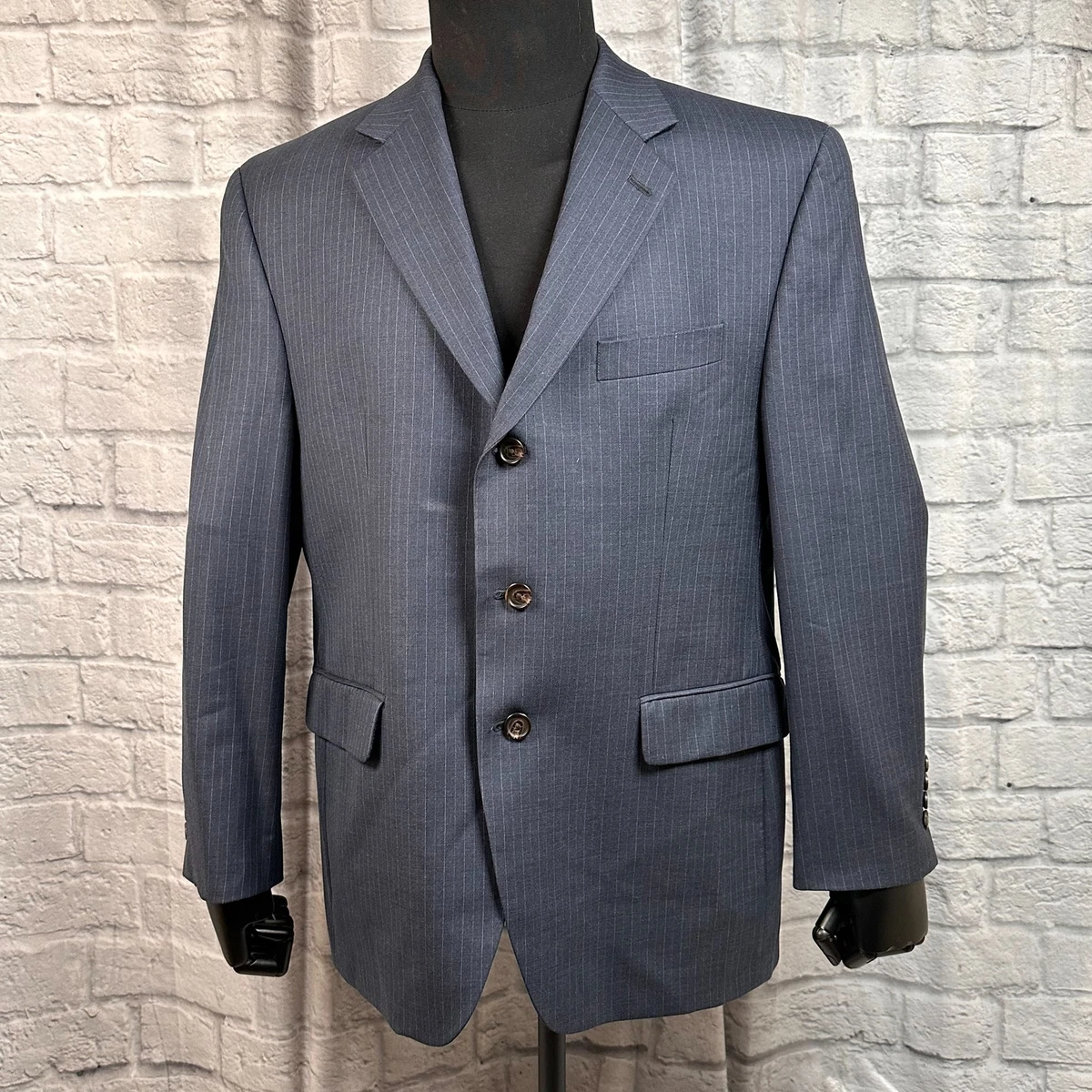 Ralph Lauren Three Button Blue Label Dillard s Men s 42S Blue