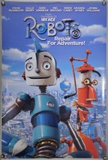 ROBOTS DS ROLLED ORIGINAL ONE SHEET MOVIE POSTER ROBIN WILLIAMS MEL BROOKS 2005