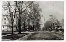 Ridge Road, Rutherford, NJ New Jersey 1908 RPPC Photo Postcard COPY