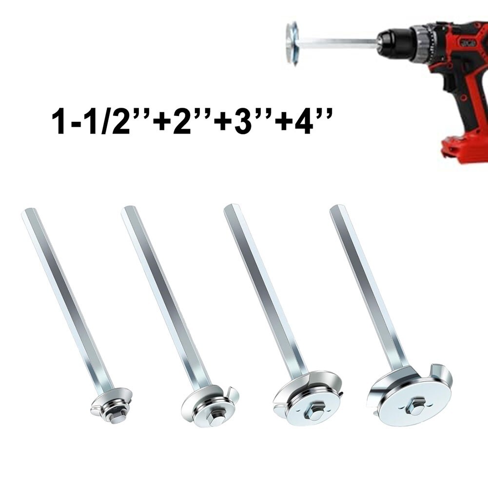 For Quick Plumbing Solutions PVC Fitting Saver 4 Piece Reamer Tool Set