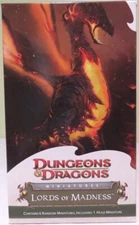 LORDS OF MADNESS BOOSTER PACK sealed packs of 6 D&D miniatures from new case