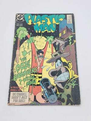 Vintage 1988 DC Comics Plastic Man December Issue #2 -Four Issue Mini-Series