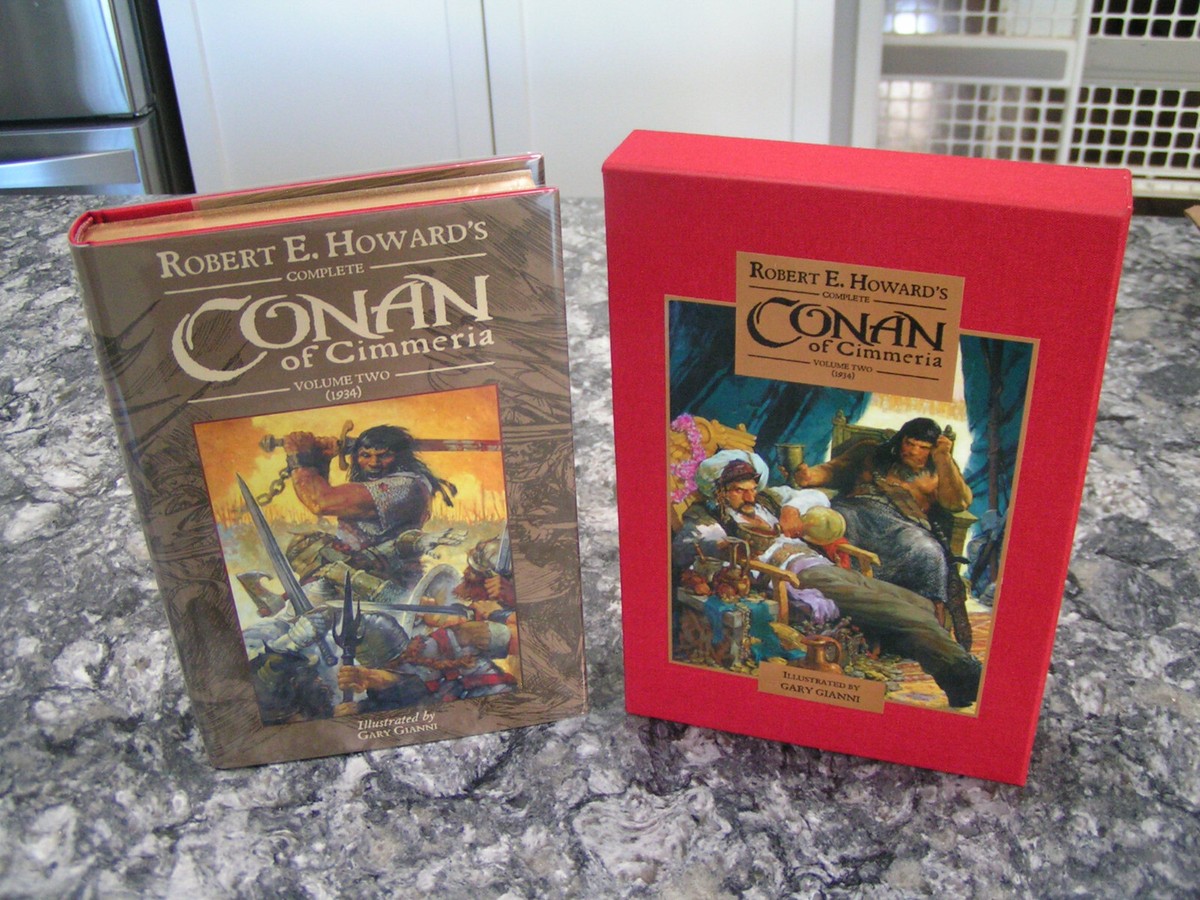 【超レア！】ジャンニ コロンボ 図録 Gianni Colombo 画集 Robert E. Howard's Conan Of Cimmeria Vol. 2 (1934) Ltd Ed. #825