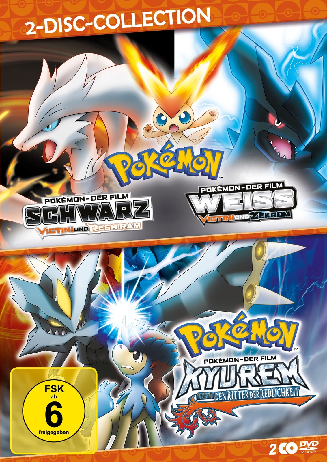 Pokémon - Schwarz Weiß / Kyurem gegen den Ritter der Redlichkeit LTD. (DVD) Rica