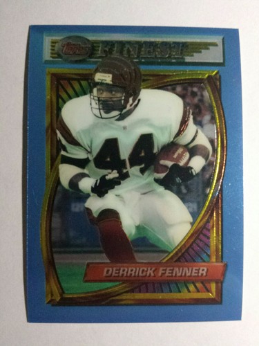 1994 Topps Finest Derrick Fenner #13 card