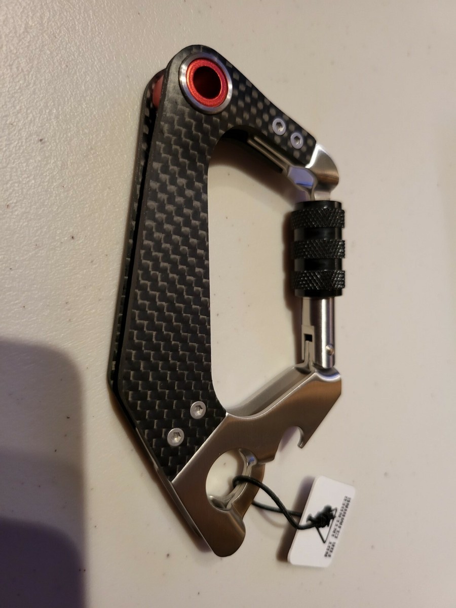 OAKLY vintage carabiner ❗️ Oakley Carbon Fiber Carabiner #458 of 500 Very Rarely seen
