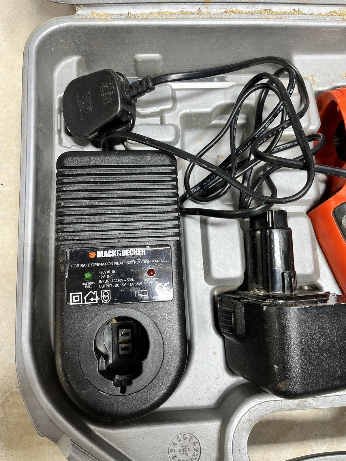 Black and Decker KC2000f Quattro Drill Sander Battery Charger eBay