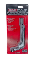 OEMTOOLS 70-035 2-Piece Distributor Clamp Wrench Set,9/16 Wrench and 1/2 Wrench