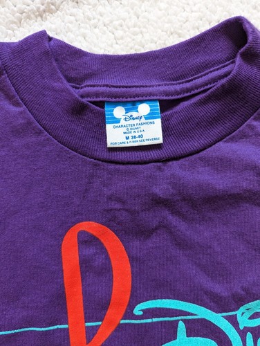 Vintage 90s Walt Disney World 20th Anniversary 1991 Magic Music Days T-Shirt Med - Bild 2 von 4
