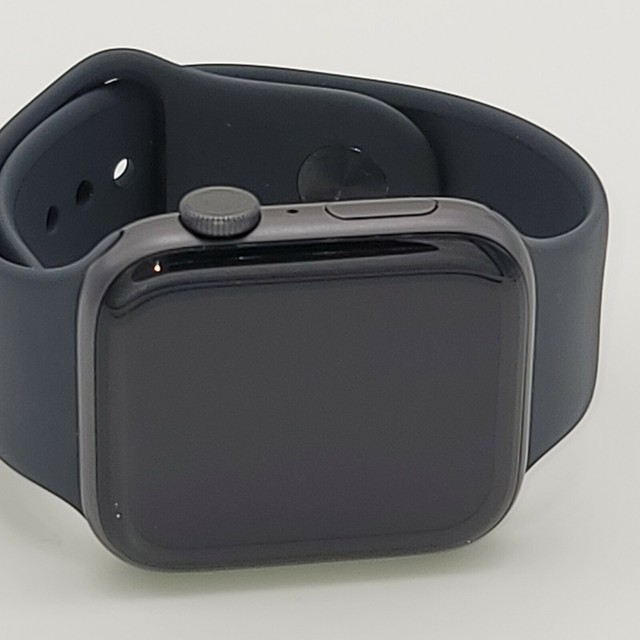 Apple Watch Series 5 44mm Space Gray Case Black Band - (MWVF2LL/A) for sale online | eBay