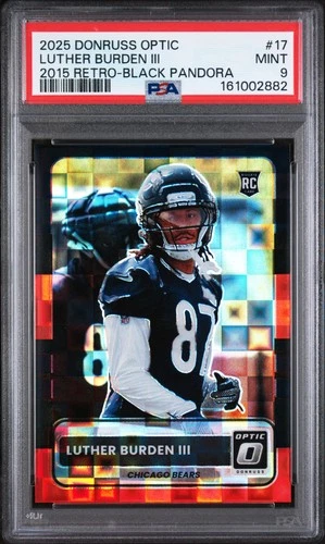 2025 Donruss Optic Luther Burden III Base (PSA 9)