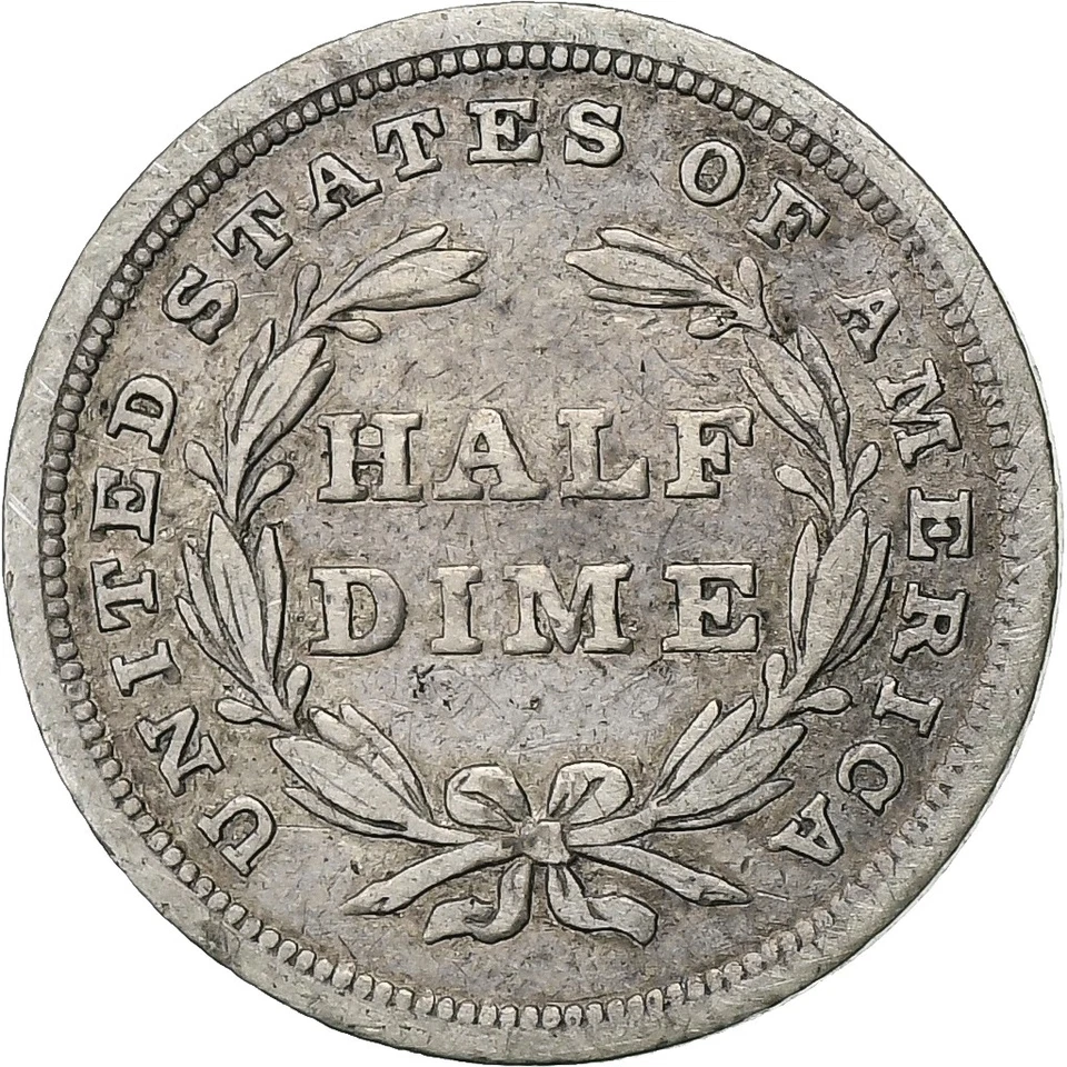 [#1115174] United States, Half Dime, Seated Liberty Half Dime, 1840, U.S. Mint,  - Image 2 of 2