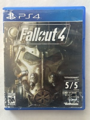Fallout 4, 2015, Playstation 4 Disc, Very Good