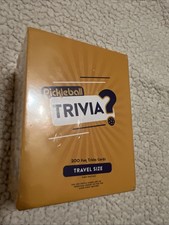 NEW Pickleball Trivia Game - Travel Size 200 Cards 
