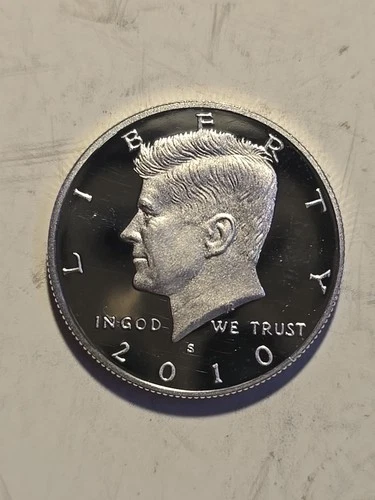 2010 S  Silver Proof Kennedy Half Dollar