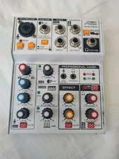 Audio2000s AMX7304 Four-Channel Audio Mixer w/USB Interface & Sound Effect-MR