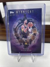 Tyrese Haliburton 2025-26 Topps Midnight 05/35 Insomnio Solsticio de Invierno 032