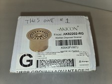 Akicon AK82202-RG kitchen disposal strainer rose gold color X0043FVM7J