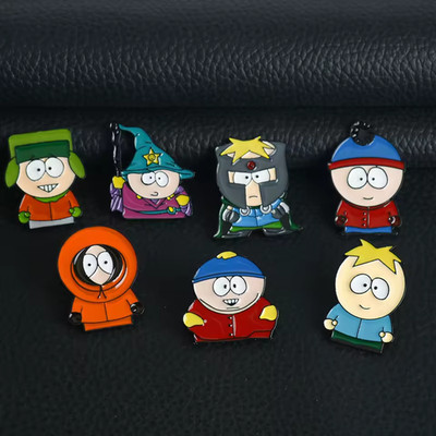 7 South Park Pin Set - Kyle Cartman Butters Stan Kenny