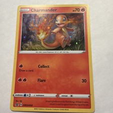 Charmander SWSH092 SWSH: Spada e Scudo Stella Nera Carte Promo Holo Pokemon