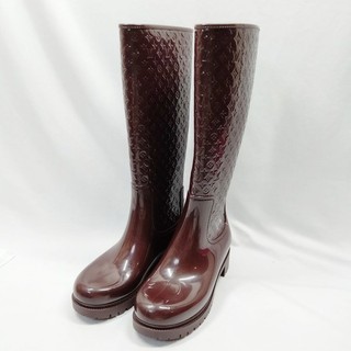 Louis Vuitton Boots Women Bordeaux Rubber 5706582