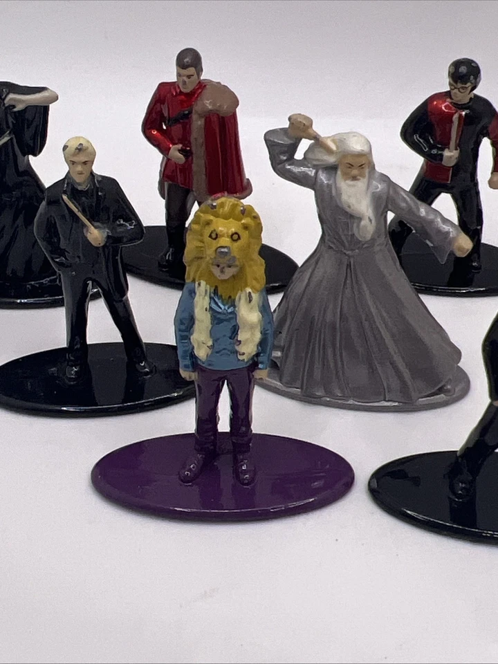 Harry Potter Metal Miniatura Lote Jada Nano Metalfigs Die Cast 10 Figuras 1 3/4" Foto 4 de 4