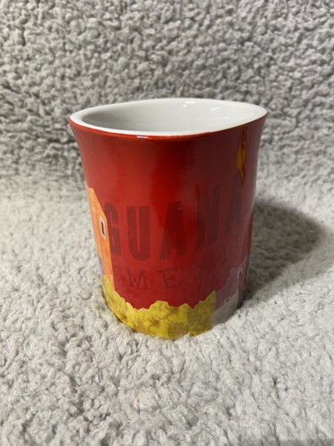 Tazza caffè Nescafe Nestlé tè quadrata rossa Clasico Messico Guanajuanto - Foto 2 di 9