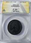 1811-P Large Cent — photo from another recent sale