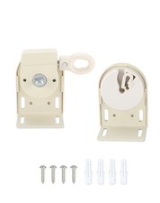 1 Pair External Roller Shade Replacement Bracket for Coolaroo Blinds Sand