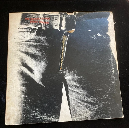 The Rolling Stones Sticky Fingers LP COC 59100 1971 1st Pressing VG/VG Zip works