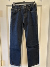 Boy s Cat Jack dark blue Jeans Size 12 Straight Excellent Pre Owned