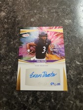 2025 Sage Evan Prater Gold Parallel Auto # 59/100 Cincinnati Bearcats