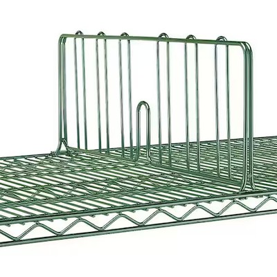 Metro Dd24k3 Shelf Divider 24''W, Green,  6Pk