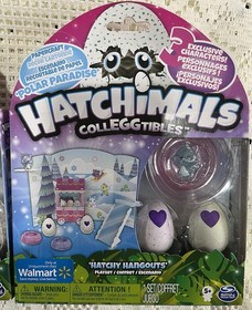 Hatchimals CollEGGtibles HATCHY HANGOUTS-2 Sets-CLOUD COVE & POLAR PARADISE-New